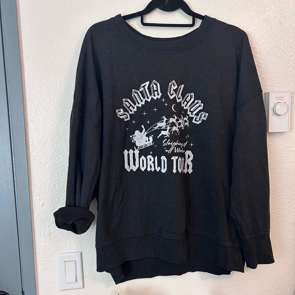 Christmas black sweatshirt!